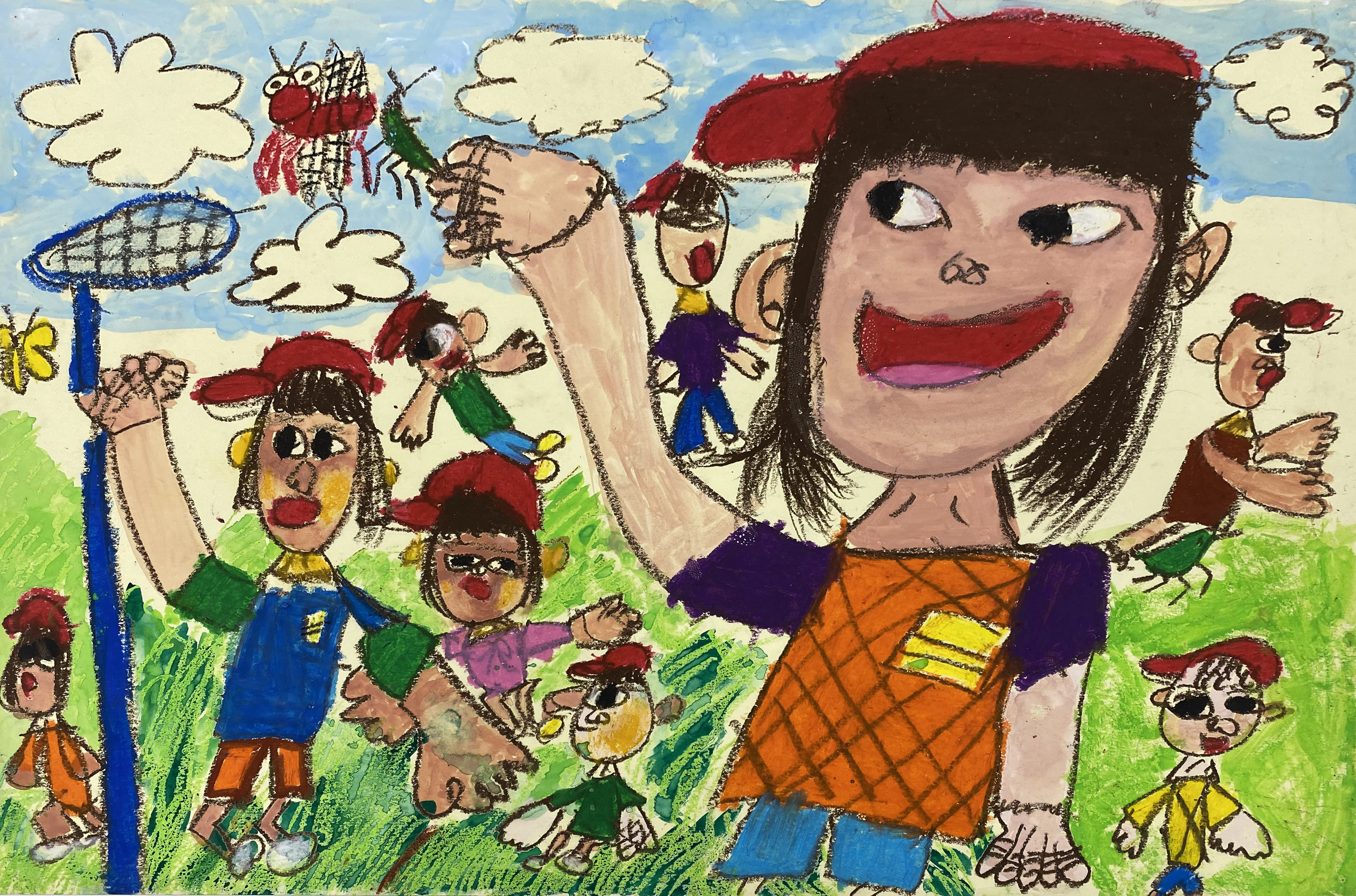 小１ 木村 晴揮さん みんなでおまつり、たのしいな