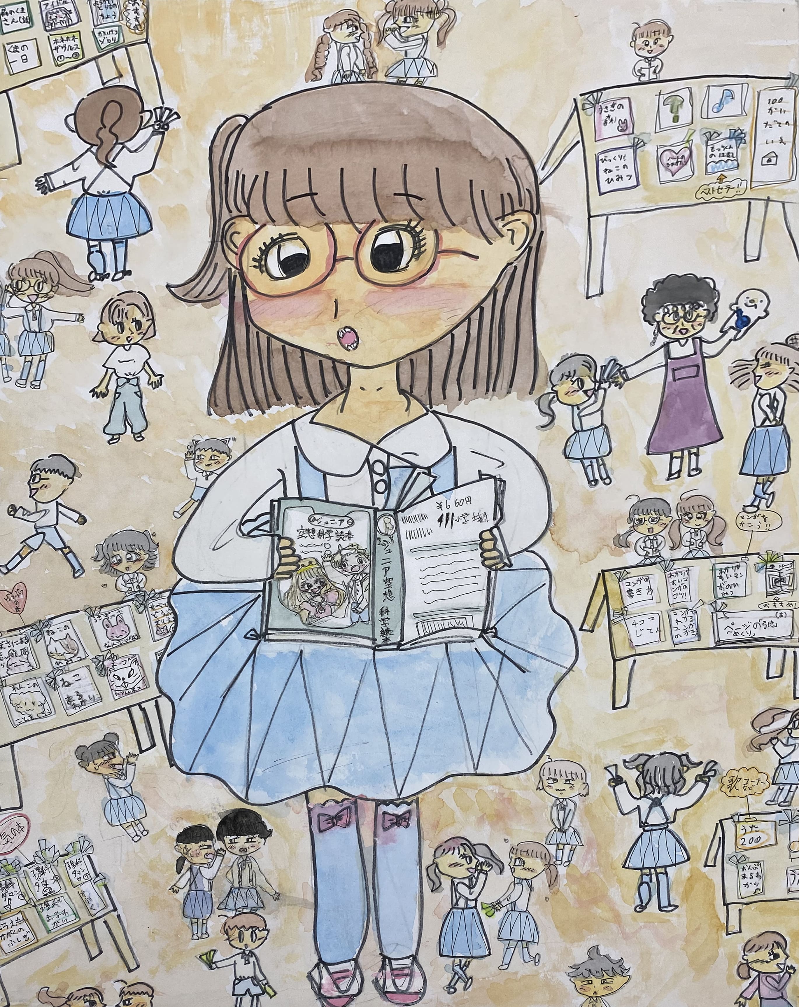 小２ 河村 柚樹さん ネコバスにのったよ