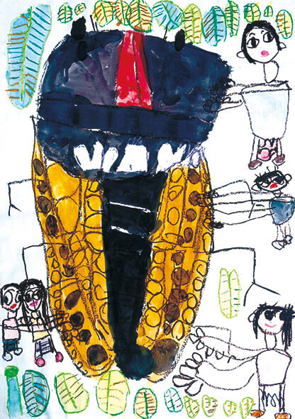 小２ 河村 柚樹さん ネコバスにのったよ