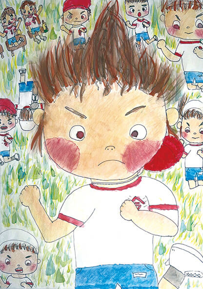 小３ 釘村 日葵さん 大すきな給食の時間