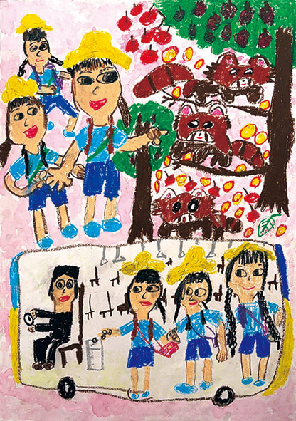 小４ 葉山 力心さん 手作業って大変だな