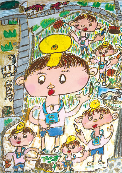 小２ 所 悠月さん 楽しかったしゃかい見学