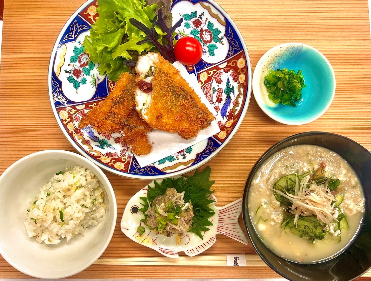 瀬付き鯵と新生姜の料理 イメージ