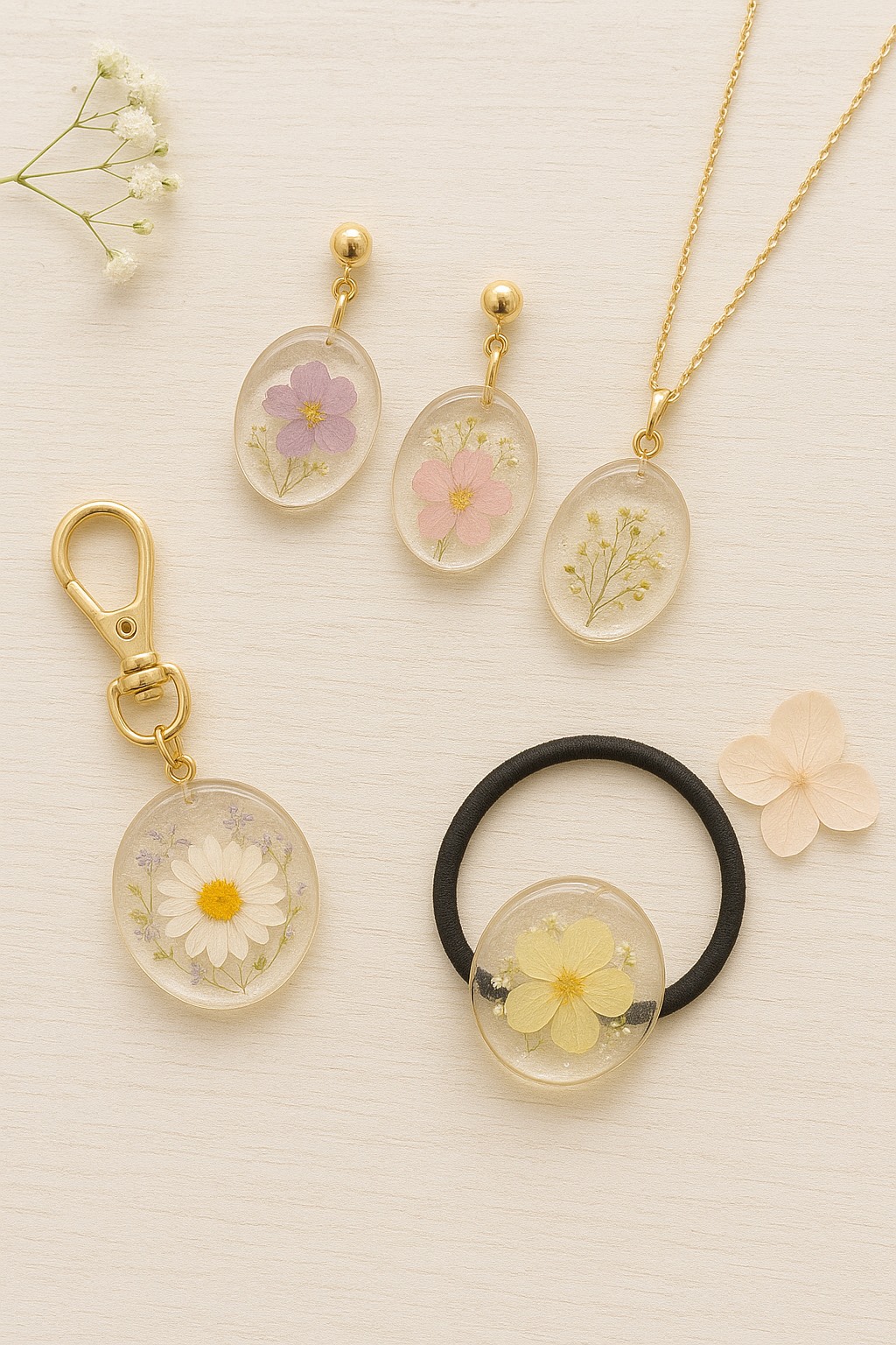 ④レジンフラワーアクセサリーコース イメージ