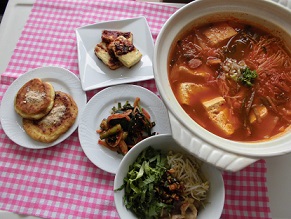 ⑤あったか韓国家庭料理コース　※全コースの中から３コースまでお申し込みできます。 イメージ