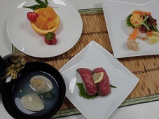 ⑥和食料理コース　※全コースの中から３コースまでお申し込みできます。 イメージ
