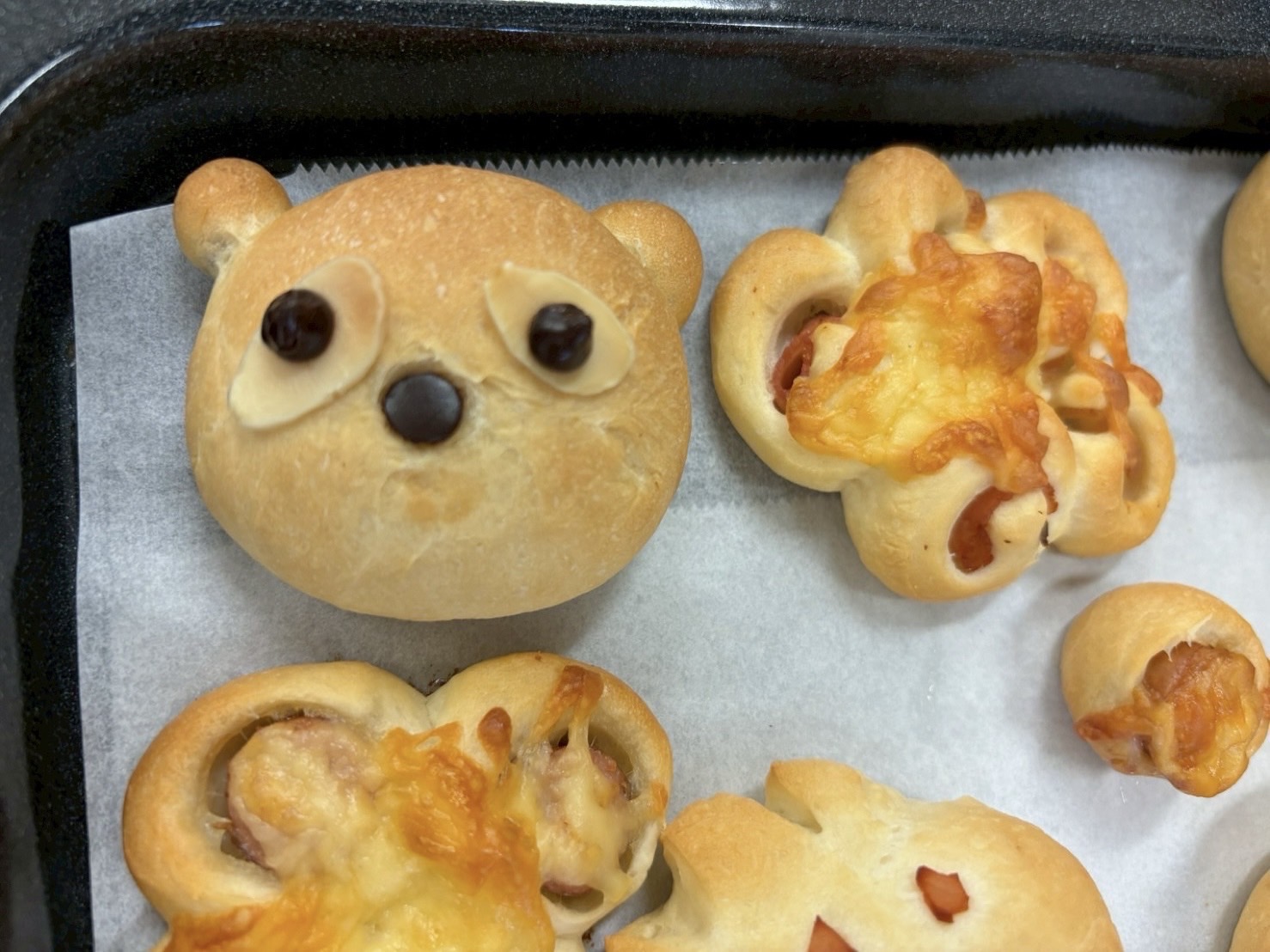 ⑨【親子】すきなかたちで、かわいいパンづくり☺※参加されるお子様の名前（漢字・フリガナ・年齢・性別）の入力をお願い致します※大人1名につきお子様１名のみ参加可能です イメージ