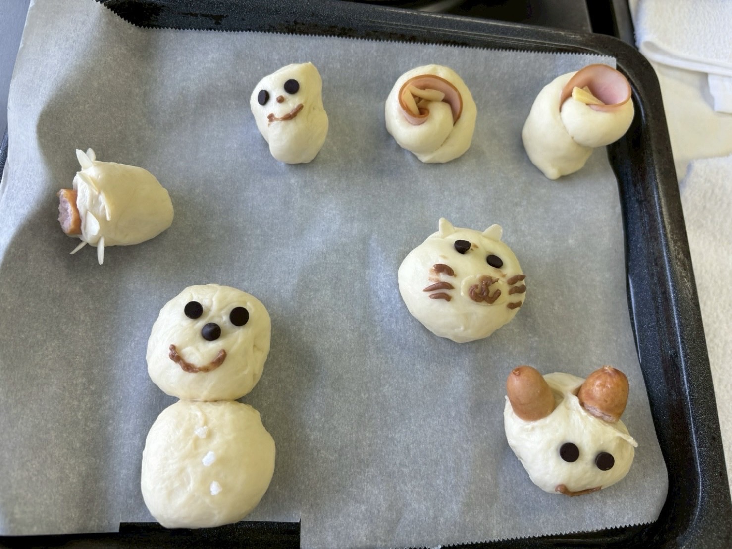⑨【親子】すきなかたちで、かわいいパンづくり☺※参加されるお子様の名前（漢字・フリガナ・年齢・性別）の入力をお願い致します※大人1名につきお子様１名のみ参加可能です イメージ