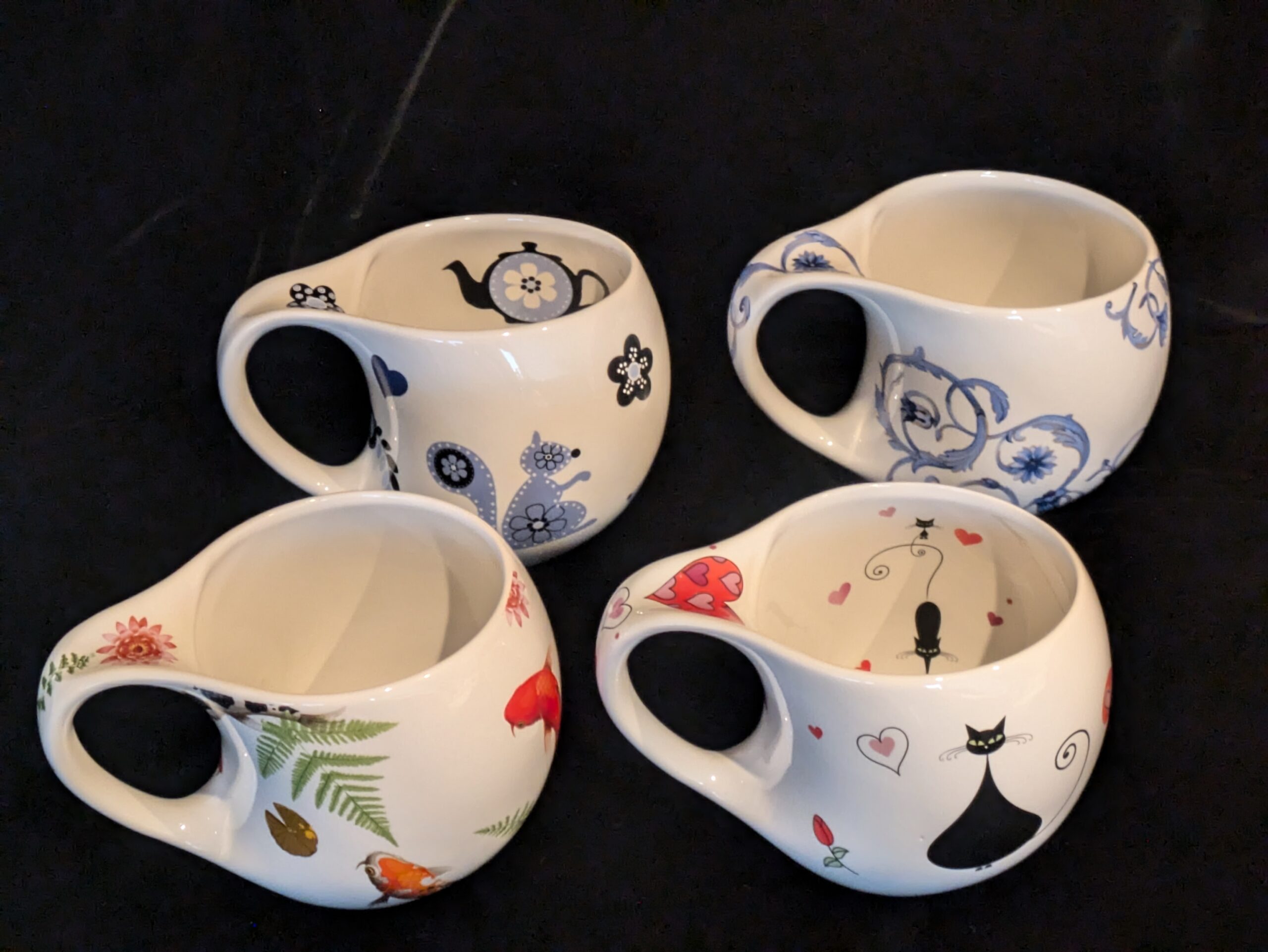 ⑩簡単筆なしで出来る磁器絵付け体験（ポーセラーツ）　〈7月〉ランチプレート〈8月〉お茶碗orマグカップ（親子教室）〈9月〉温まるスープカップ イメージ
